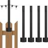 Outdoor Light Poles String Hanging Light Poles Easy Setup Installation
