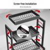 Kitchen Countertop 3-Layer Dish Drying Rack