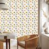 Animals wallpaper white, light gray, cream and beige 50x1000