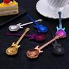 1 шт. ложки для гитары из нержавеющей стали радужная кофейная и чайная ложка столовые приборы питьевые принадлежности ARI