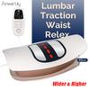 Electric Lumbar Traction Massager Adjustable Vibration Waist Traction Massager Waist Spine Support Back Massage Machine