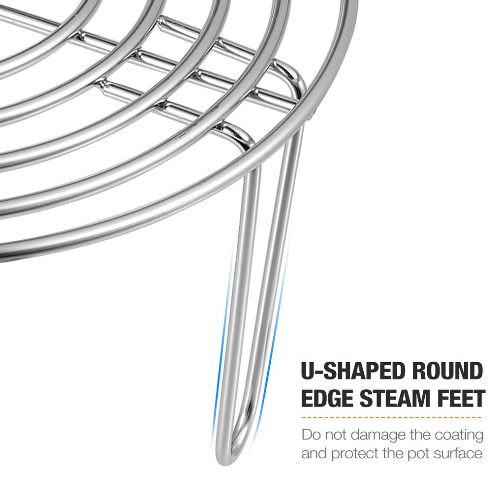 304 нержавеющая сталь пароварка охлаждающая стойка для выпечки кухонный инструмент для аэрофритюрницы многоцелевая решетка для выпечки