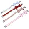 Pet Collar Adjustable Beautiful Bowknot Decor Plaid Dog Car Necklace Jewelry for Taking Photo