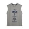 Li Ning Anti-Five Series Sports Casual Simple Solid Color Letter Loose Tank Top Men Tops Iron-Gray AVSV013-3