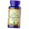 Vitamin D3, Cholecalciferol, Vitamin D3 5000, Puritan's Pride 100gelcaps (36367070)