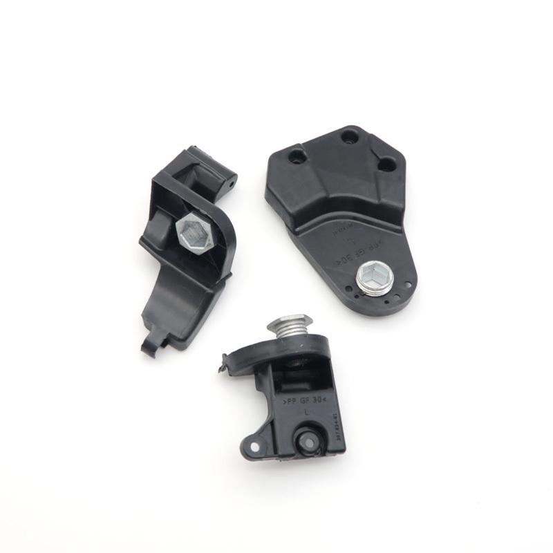 FOR Mercedes-Benz E-class W213 E200 E300 2016-2018 with Screws Car Headlight Repair Kit Repair Claws Plastic Fixed Corners Black