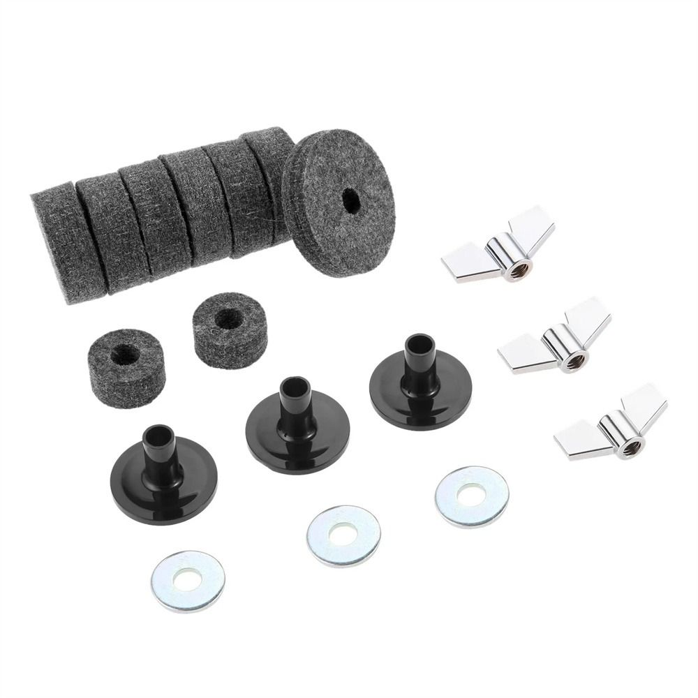 Standard Size Drum Stand Felt Cymbal Sleeve Drum Set Felts Cymbal Felt Washer Drum Accessory