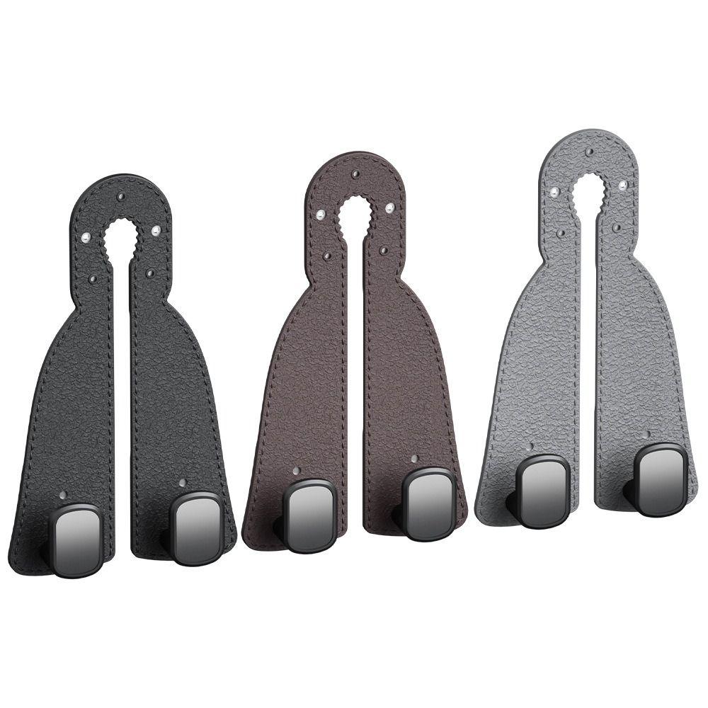 Universal Car Seat Double Hooks Hidden Car Hooks Car Headrest Hook  Car Interior Accessories