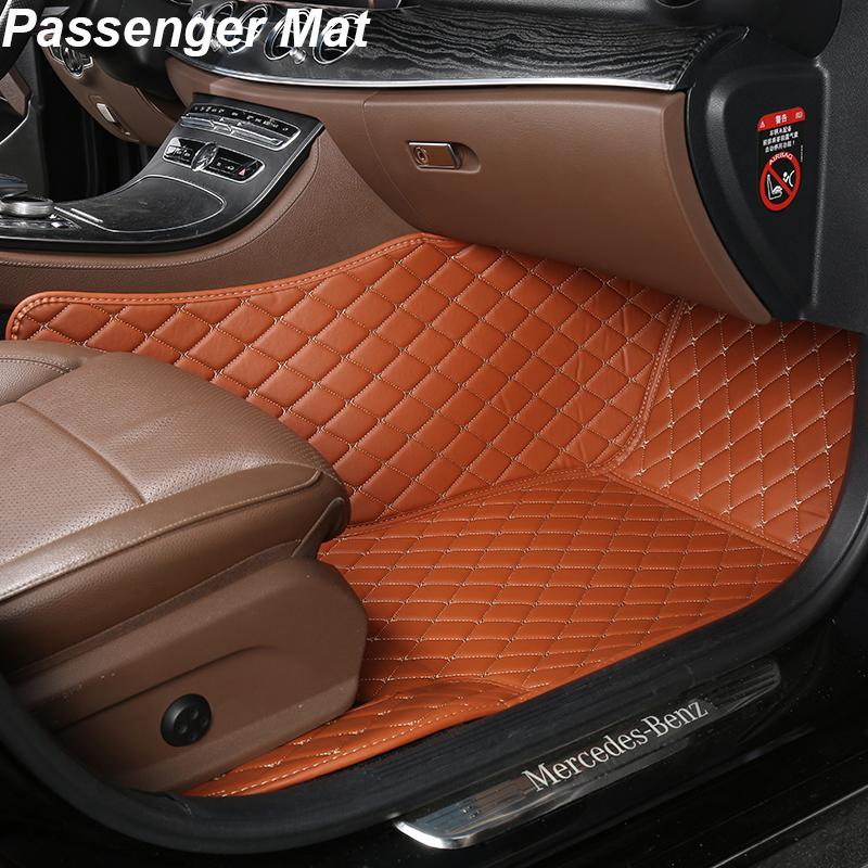 1 шт. кожаные автомобильные коврики на заказ для Volkswagen VW id4 2020 2021 2022 автомобильные аксессуары для интерьера Коврики для ног