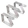 Tablecloth Clip Thickened Adjustable Stainless Steel Tablecloth Clamp for Outdoor PicnicLarge Size