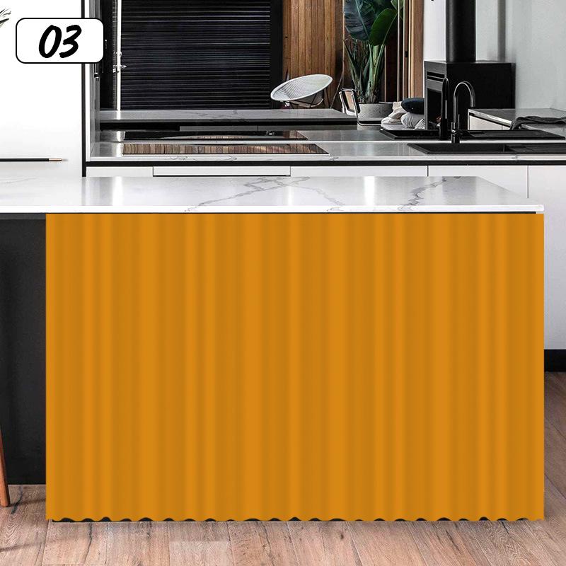 Однотонная занавеска для шкафа, кухонные занавески для полки, декоративная занавеска на дверцу шкафа, оконная занавеска, чехол на дверцу шкафа, домашний декор