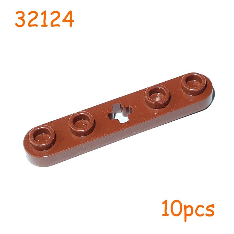 Non-Toxic Technical Plate With Toothed End Small Particle Building Blocks With Studs Moc Toy Parts 32124 32125 4263 2711 4262 4442 2719