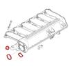 6 x 33mm Gasket kits for bmw N52 N54 N55 M57 intake manifold OE 11617800585 3.0L 325i 330i 335i 525i 530i X3 X5