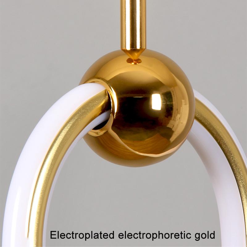 Скандинавские светодиодные подвесные светильники Подвесной светильник Внутреннее освещение Декор комнаты Дом Обеденные столы Гостиная Спальня Украшение Прикроватная лампа