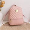Women Diamond Grids Small School Bags Backpack Rucksack Shoulder Bags