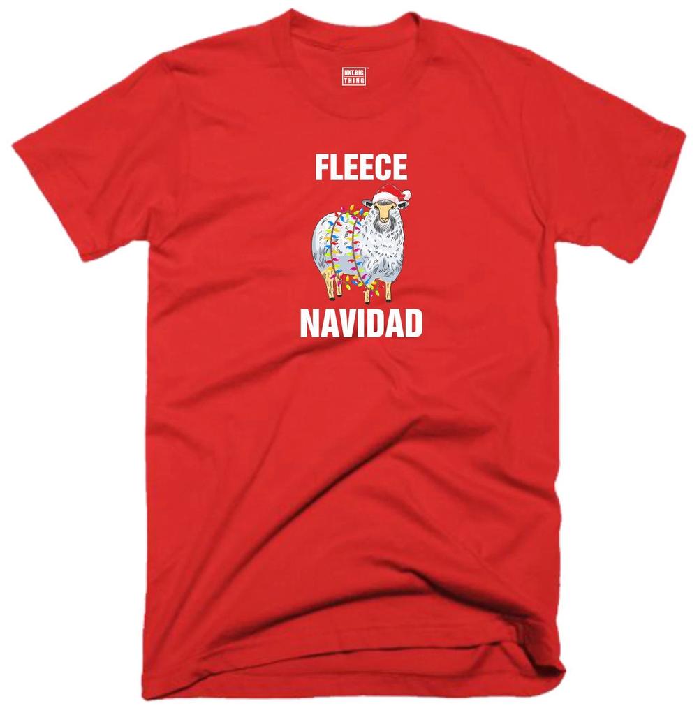 Fleece Navidad T Shirt Christmas Clothing Joke Xmas Lights Festive Gift Kids Top