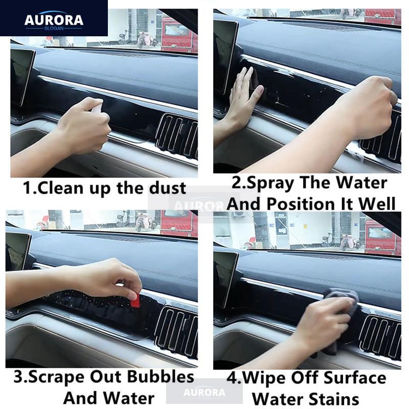 For BMW 4 SERIES GRAN COUPE G26 B-Pillars Transparent TPU Protective Film Anti-scratch Repair Film Accessories Refit