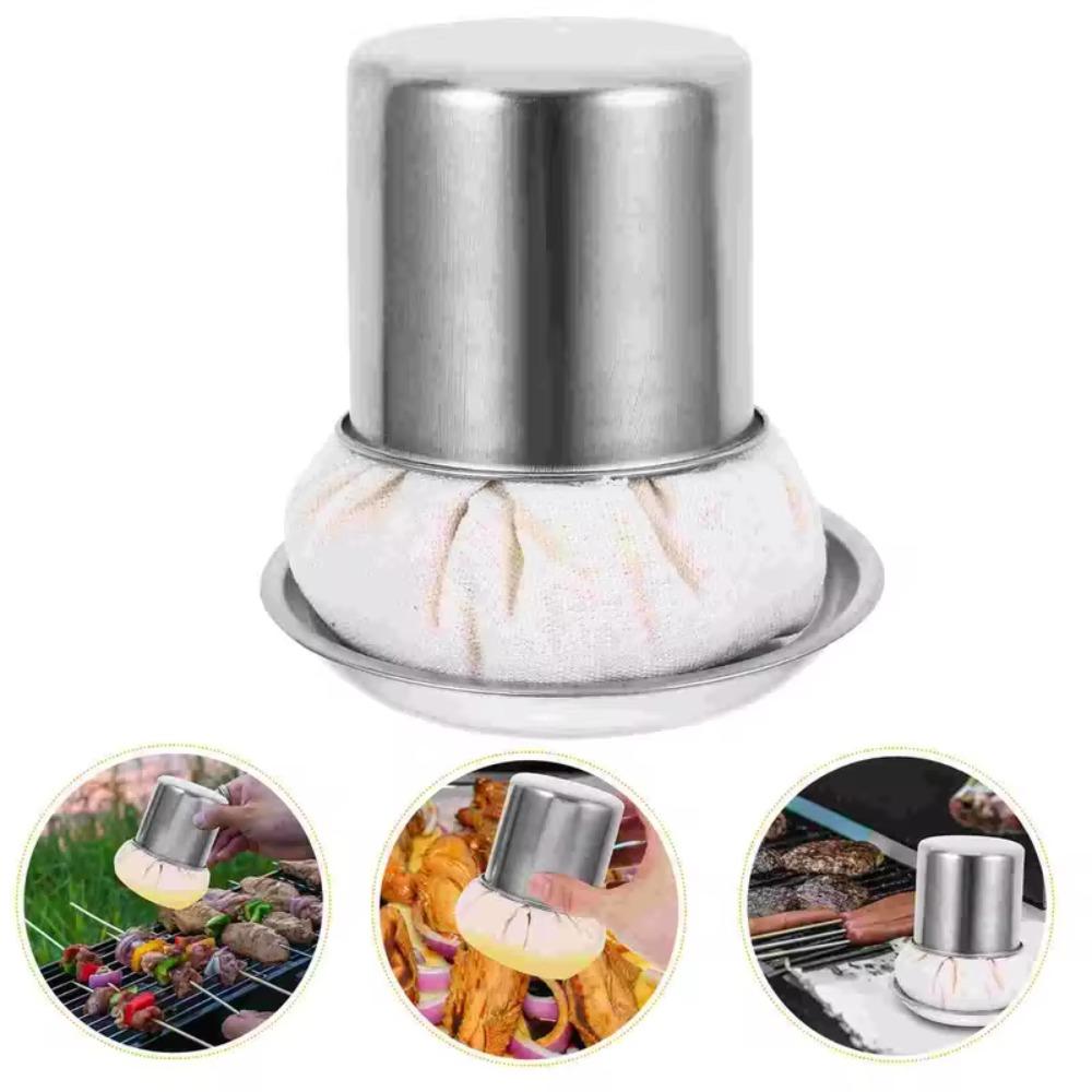 Со Сковородой Блинной Жир Кисть Бесплатная Кисть Салфетка для Удаления Масла Многофункциональная Распределитель Масла для Крепов Соус