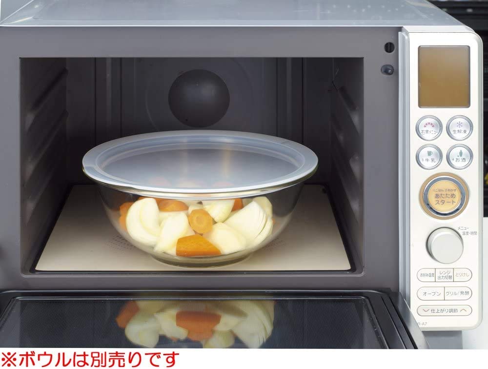 Iwaki Heat Resistant Glass Range Cover Bowl for 2.5L KB325F-CL