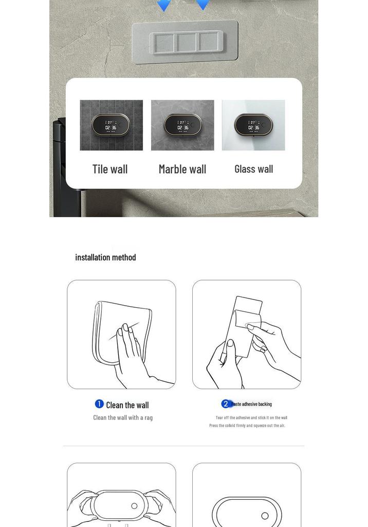 Rechargeable Wall-Mounted Automatic Foam Hand Sanitizer Dispenser with Smart Sensor