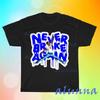 Новая черная мужская футболка с надписью Never Broke Again, смешная, размеры от S до 5XL