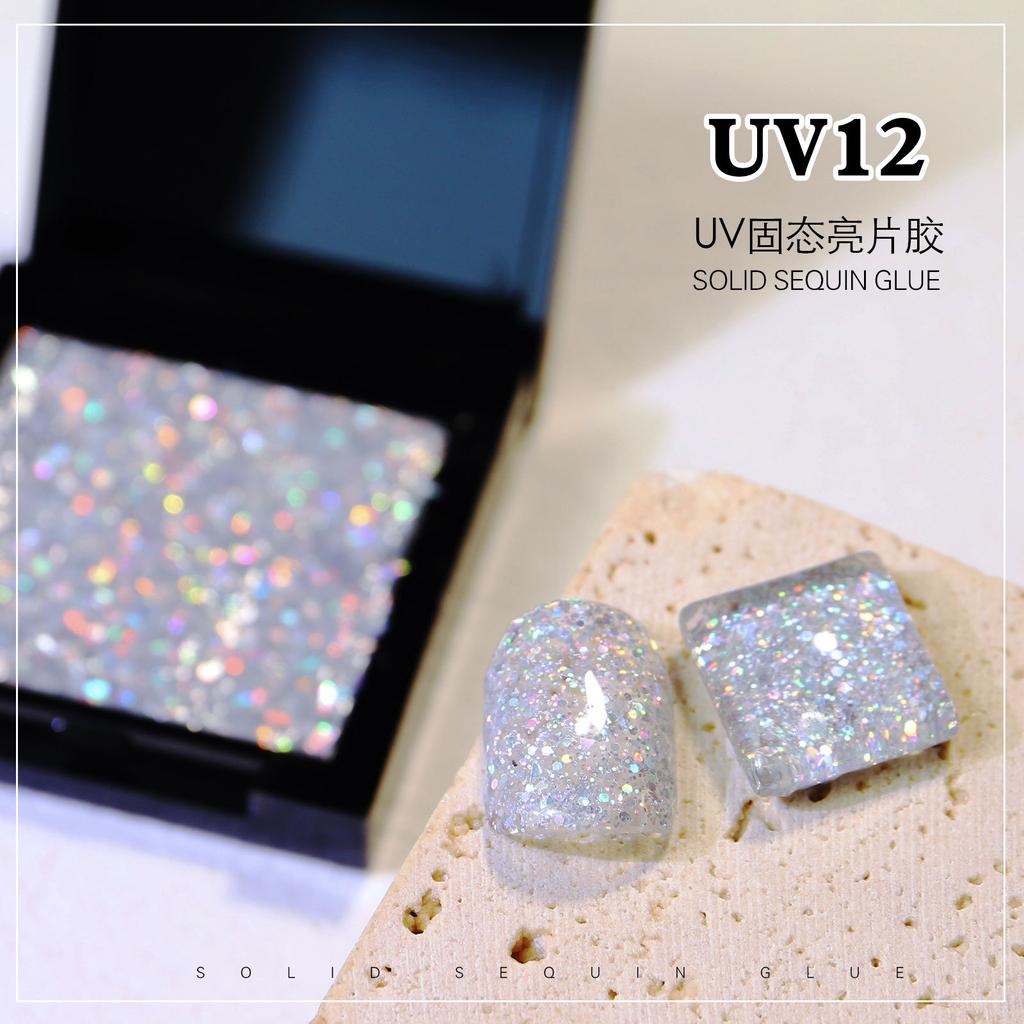 Nail Art Japanese Uv Solid Sequin Glue Nail Polish Glue Фототерапевтический клей Solid Glitter Sequin Glue Factory