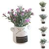 1шт искусственный цветок в горшке Babysbreath бонсай DIY сад свадьба декор