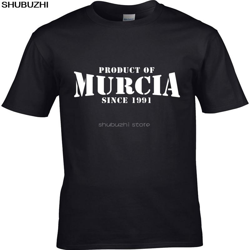 Product Of Murcia Spain Mens TShirt Place Birthday Year Of Choice Tops t shirt Fashion Classic Unique sbz6139
