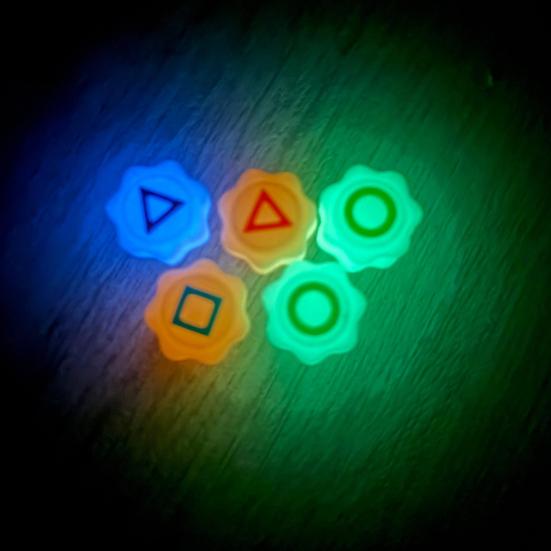 5/10 шт. Корейская традиционная игра в ловлю камней, светящиеся в темноте камни Джека, тренировка координации рук и глаз, для детей, взрослых, семейных вечеринок, игрушка-галька