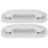 2Pcs Inflatable Dinghy Handrail with Hole Handle for Drifting Boat Fishing Boat Canoeing