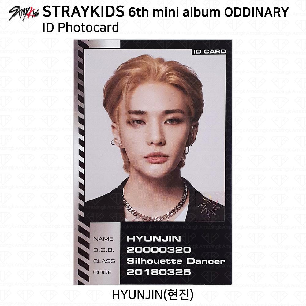 Stray Kids 6th Mini Album Oddinary Official ID Card Photocard KPOP K-POP