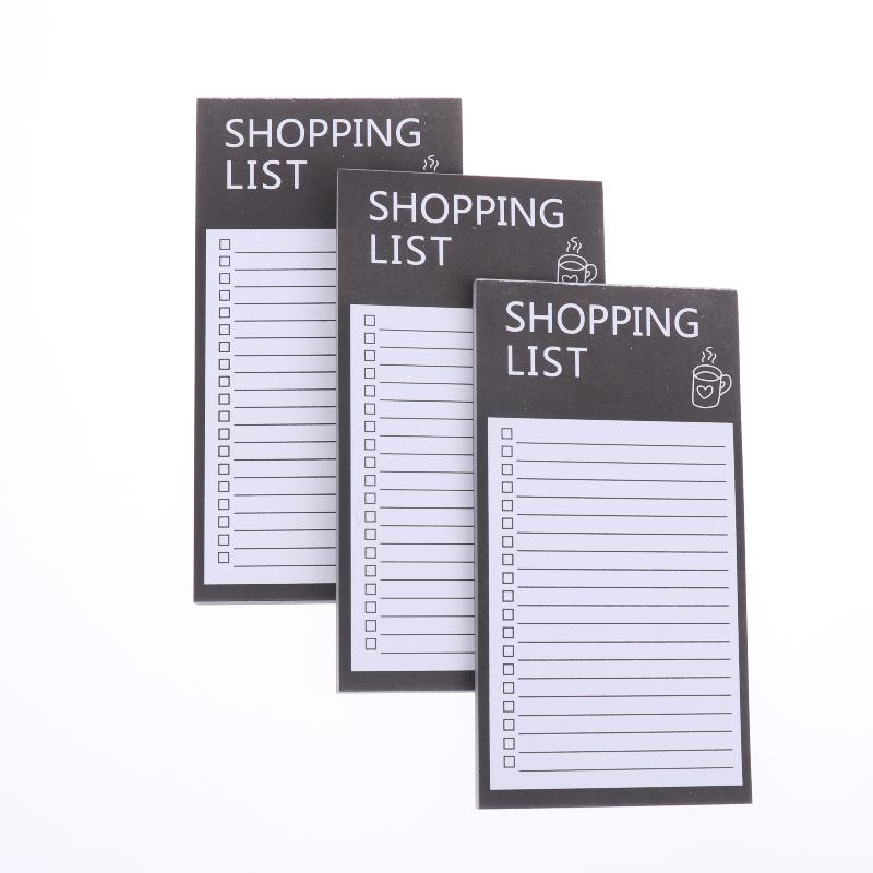 Магнитный блокнот для заметок Доска для сообщений на холодильник Портативный отрывной блокнот Планировщик заметок Список покупок Для дома офиса школы