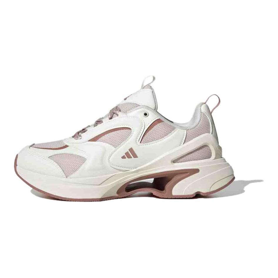 adidas Износостойкие и легкие низкие женские кроссовки для бега, розовые, JR5692
