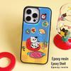 Чехол Zhitai Cartoon Epoxy Shell для Apple iPhone 14/16 Pro Max и Huawei Mate 60