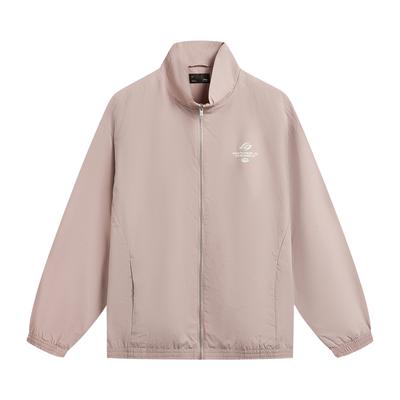 Спортивная серия Lifestyle от Li Ning Ветрозащитная Водоотталкивающая Свободная Повседневная куртка с воротником-стойкой Унисекс куртки AJDW095-3