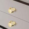 High-end Colorful Single-hole Mini Small  Aluminum Alloy Handle Cabinet Drawers Knob Furniture Wardrobe Bedside Table Pull