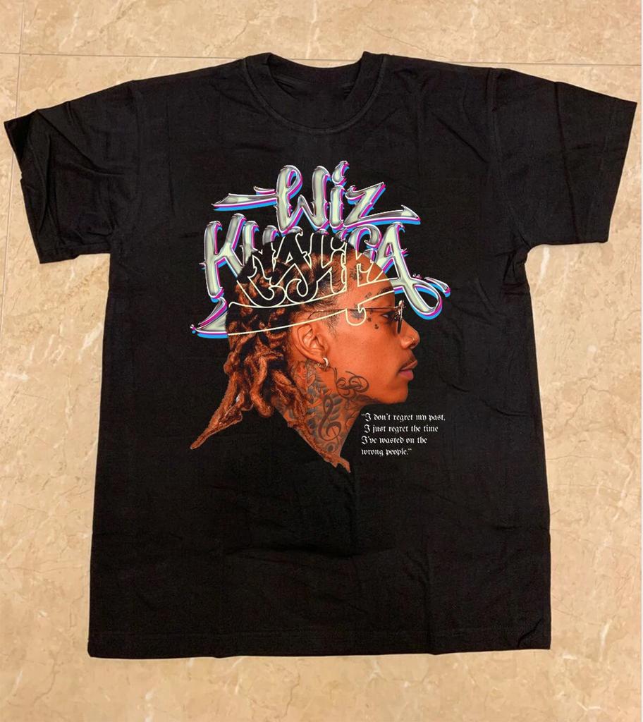 Wiz Khalifa Black Cotton Shirt All size S-5XL Unisex BS1316