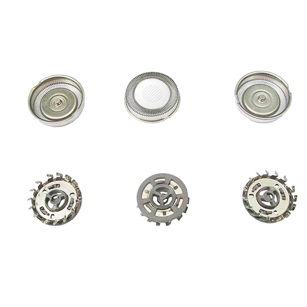 Bobblei Universal HQ4 3 шт. Запасные головки для бритвы с более острыми лезвиями для электробритвы Philips Norelco HQ56 HQ55 HQ4+ HQ3 Reflex Plus HQ6843