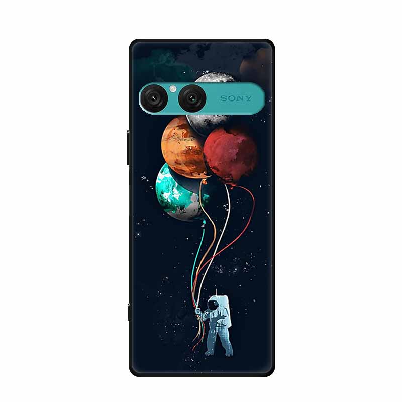 Для Sony Xperia 10 VII Чехол Силиконовый Планета Крутое Животное ТПУ Мягкая Задняя Крышка для Чехлов Телефона Sony Xperia10 VII XQ-FE54 XQZ-CBFE