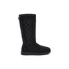 UGG Classic Cardi Cabled Knit Boot Black Women's 1146010-BLK