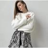 Knitted Striped Sweater Women Loose Pullovers O-neck Full Sleeve Female Autumn Winter Lady Casual Match All Jumpers