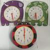 1 PC Cute Animal Dial Decor Clock for Children Childhood Education Puzzle Teaching Clock Toy Random Send