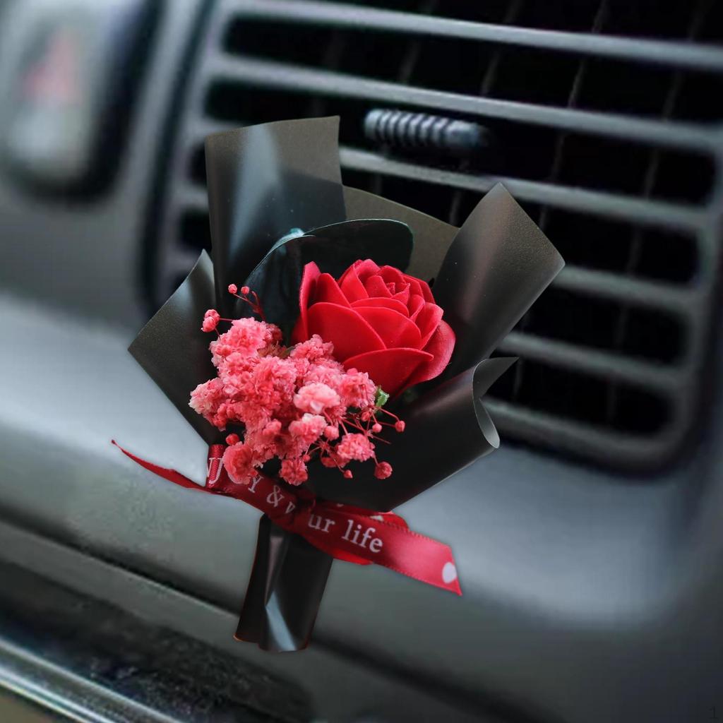 Автомобильные освежители воздуха, вентиляционный зажим, многоразовый сушеный букет, автомобильные аксессуары, декор интерьера