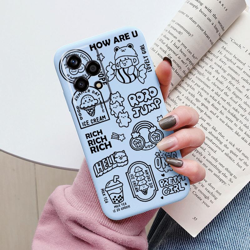 Красивые Цветы Для Чехла Honor 200 Lite Милое Сердце Леопардовый Принт Чехол Мягкий Силикон Матовый Защитный Для Женщин Девушек Задняя Панель Fundas