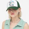 ULUK Flower Rabbit Embroidered Cotton Two-Color Ball Cap (3 Colors)
