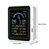 10 In 1 Air Quality Monitor Type-C Charging Gas Detector LCD Screen Carbon Dioxide Airs Tester for Home/Car/Plant/Pet/Hotel