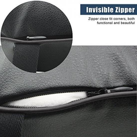 Car Center Console Arm Rest Cover Seat Box Pad PU Leather Armrest Mat Accessory