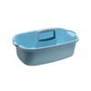 Cleaning Caddy with Handle - Portable Plastic Tote Organizer for Shower/Bathroom/Kitchen Supplies