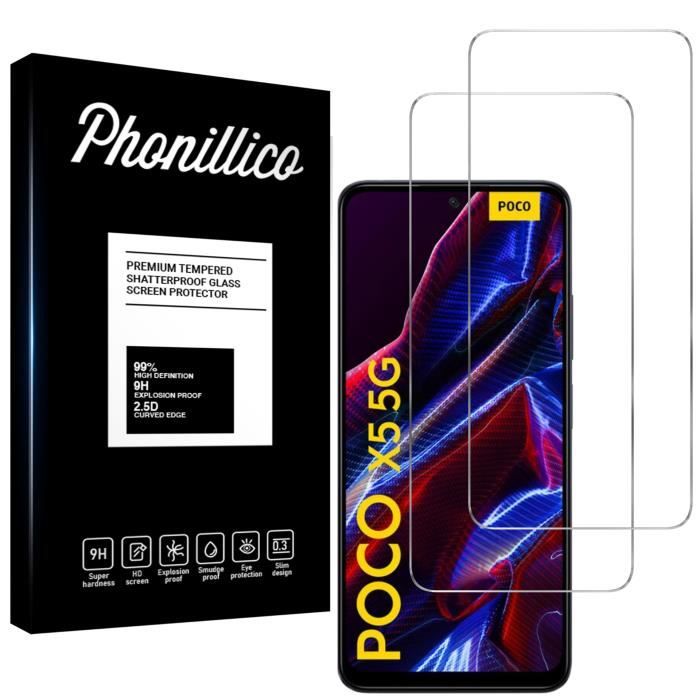 Verre Trempé pour Xiaomi Poco X5 5G [Pack 2] Film Vitre Protection Ecran Phonillico®