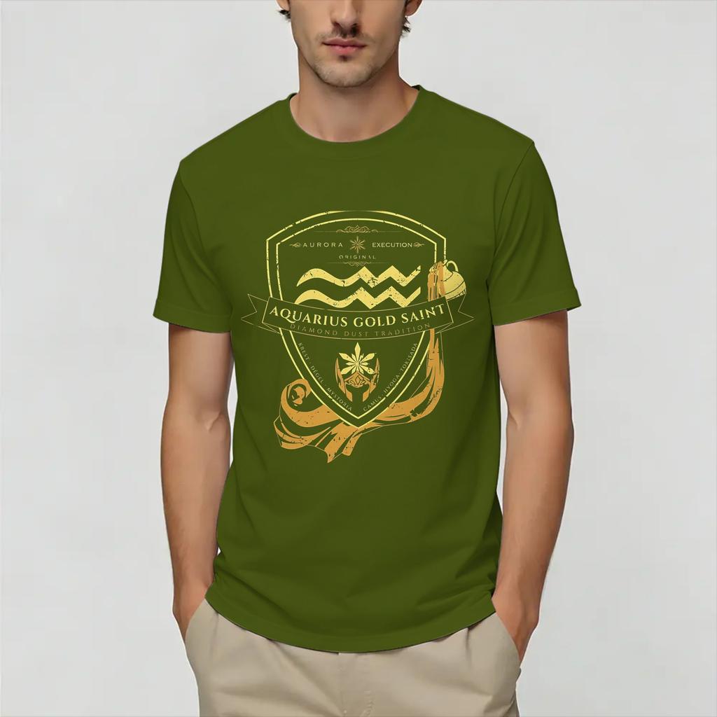 Unisex Ikki Saint Seiyas T Shirt Cotton Tops Funny Short Sleeve O Neck Tees Plus Size TShirt